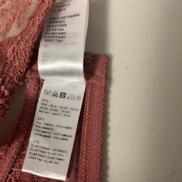 ERES LACE PINK BRA SIZE 36B - Picture 8 of 9